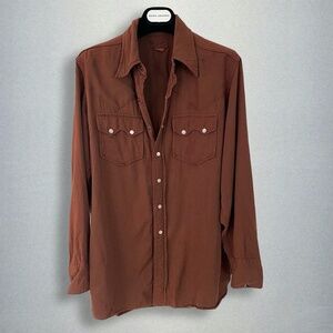 CHOCOLATE WESTERN SHIRT.....MMMMM....
